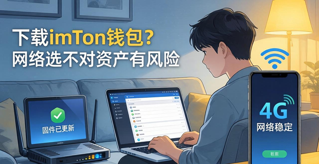 下载imToken钱包？网络选不对资产有风险